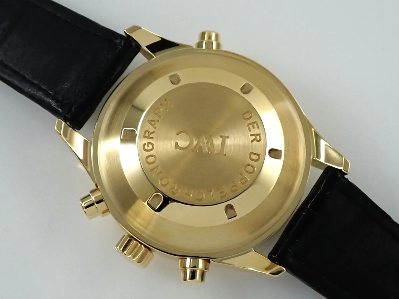 IWC ドッペルクロノグラフ Ref.IW3713 ブラック文字盤 美中古 01LWCJAW - Image 7