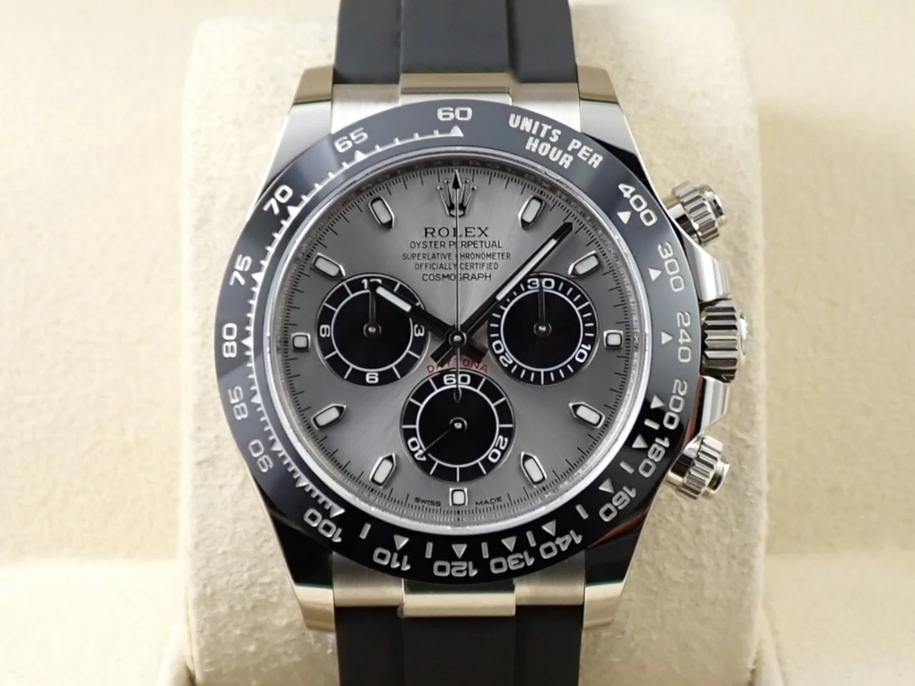 ロレックス デイトナ Ref.116519LN ホワイトゴールド スチールxブラック文字盤 - Image 2