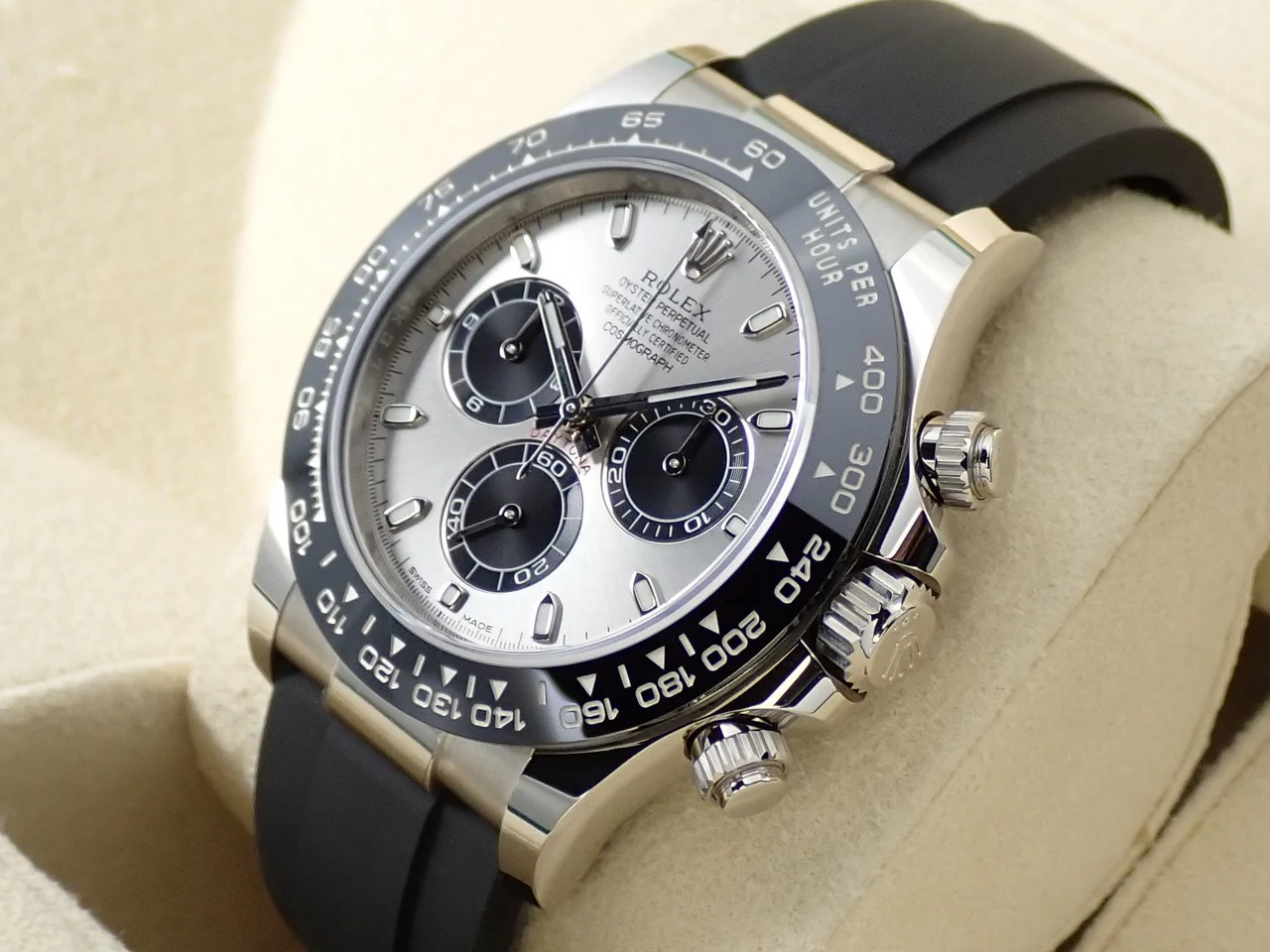 ロレックス デイトナ Ref.116519LN ホワイトゴールド スチールxブラック文字盤 - Image 4