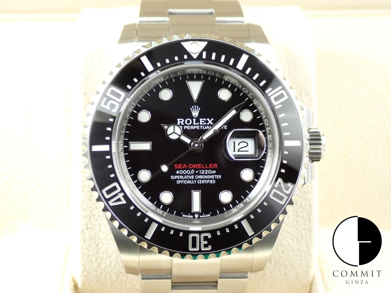 ロレックス シードゥエラー Ref.126600 ステンレススチール ブラック文字盤