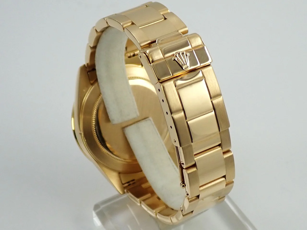ロレックス デイトナ エルプリメロ Ref.16528 イエローゴールド パヴェダイヤx8Pエメラルド文字盤 - Image 7