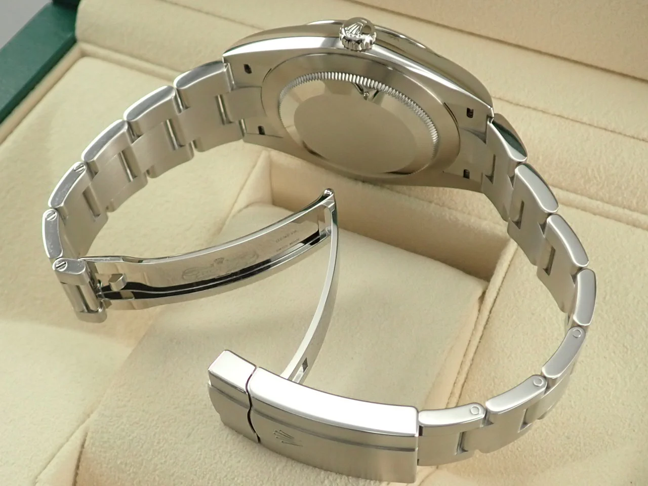 ロレックス オイスターパーペチュアル41 Ref.124300 ステンレススチール イエロー文字盤 - Image 8