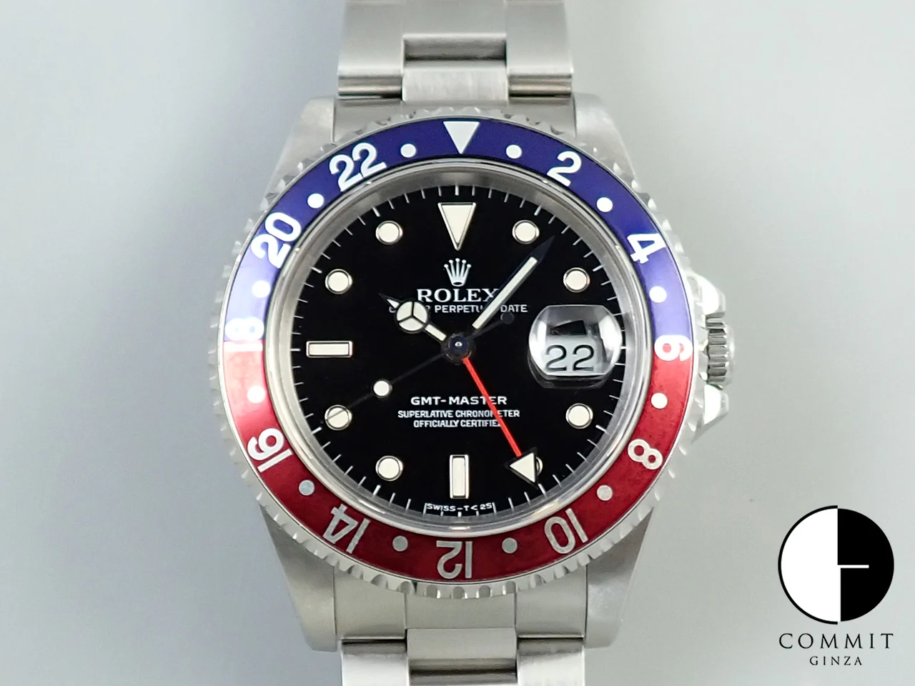 ロレックス GMTマスター Ref.16700 ステンレススチール ブラック文字盤 オイスターブレスレット