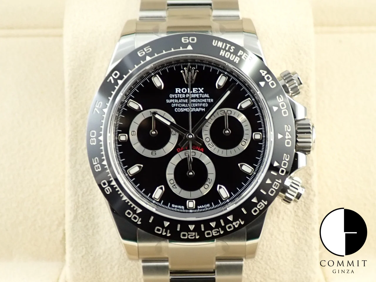 ロレックス デイトナ Ref.116500LN ステンレススチール ブラック文字盤