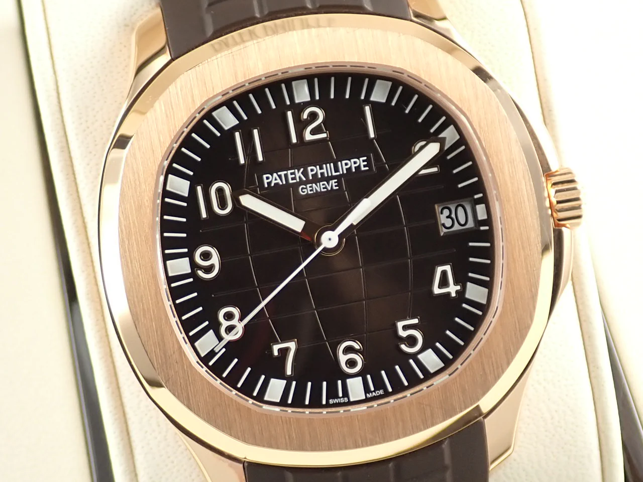 パテックフィリップ アクアノート Ref.5167R-001 ローズゴールド ブラウン文字盤 - Image 3