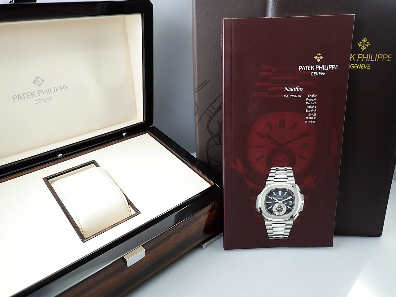 パテックフィリップ ノーチラス クロノグラフ Ref.5980/1A-001 ステンレススチール ブルー文字盤 - Image 10
