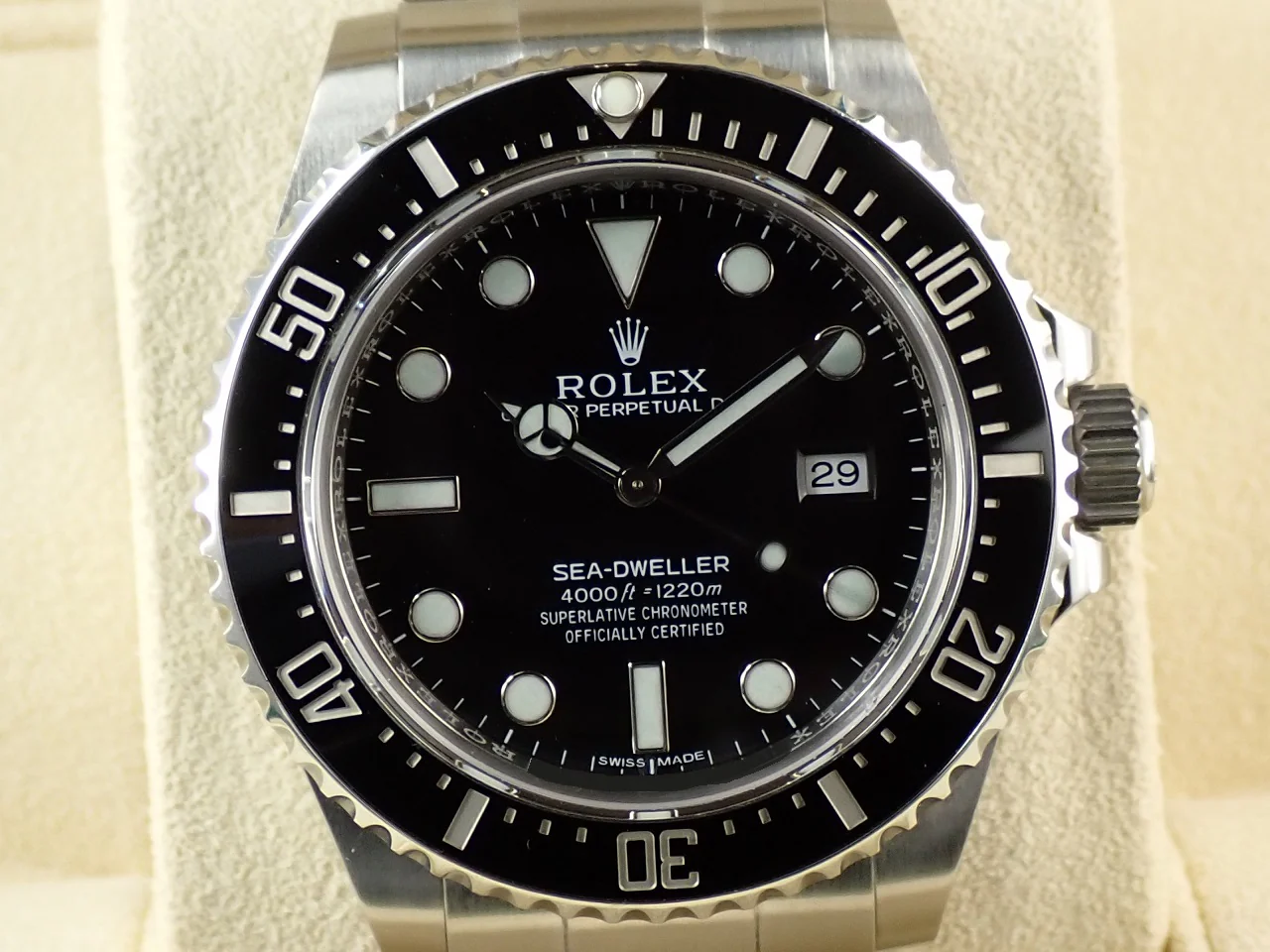 ロレックス シードゥエラー 4000 Ref.116600 ステンレススチール ブラック文字盤 - Image 3