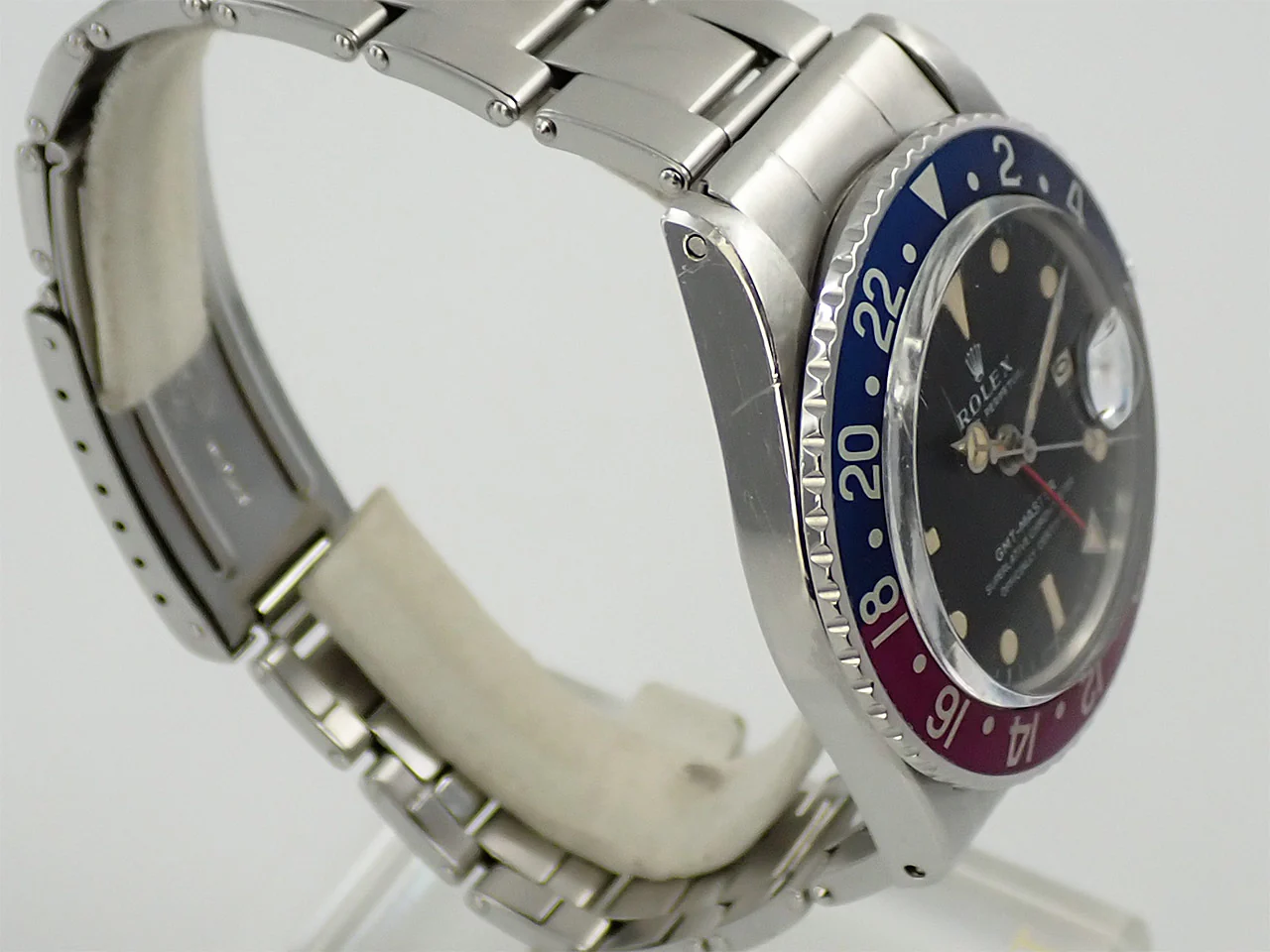 ロレックス GMTマスター Ref.1675 ステンレススチール ブラック文字盤 オイスターブレスレット - Image 5