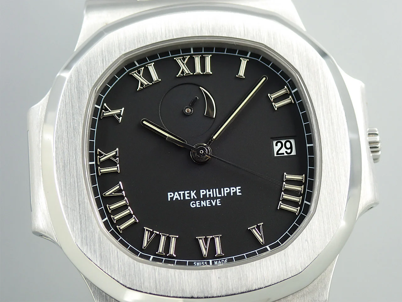 パテックフィリップ ノーチラス パワーリザーブ Ref.3710/1A-001 ステンレススチール ブラック文字盤 - Image 3