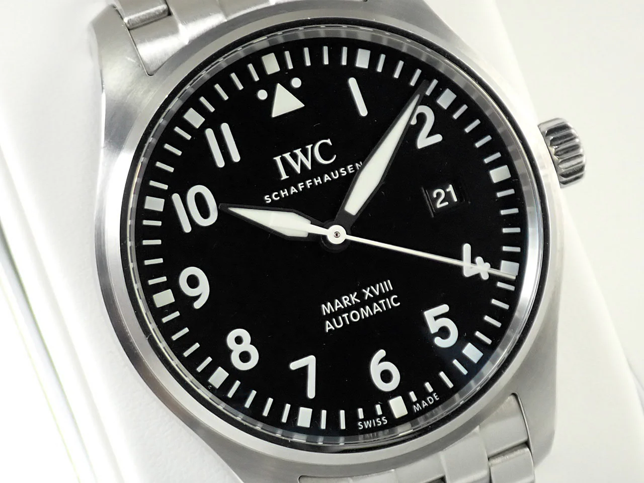 IWC パイロットウォッチ マークXVIII Ref.IW327011 ブラック文字盤 中古 0W3S5CTK - Image 3