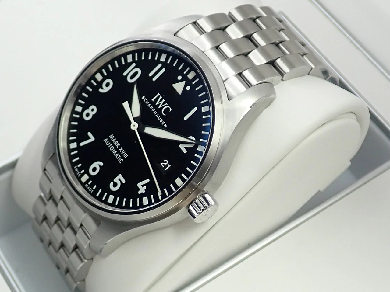 IWC パイロットウォッチ マークXVIII Ref.IW327011 ブラック文字盤 中古 0W3S5CTK - Image 4