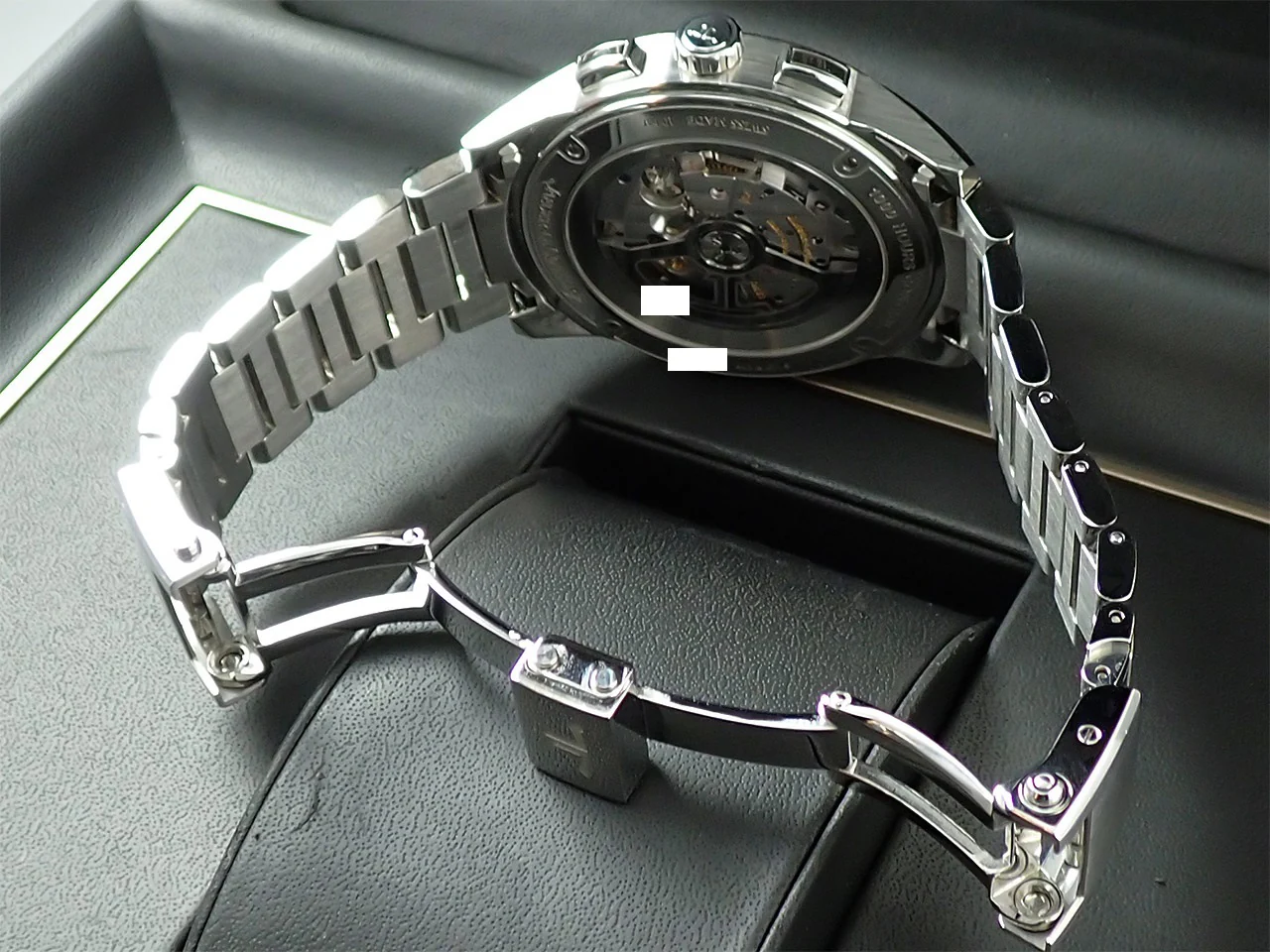 ジャガールクルト ポラリス クロノグラフ Ref.Q9028470 SS ブラック文字盤 中古 0W87RRCF - Image 8