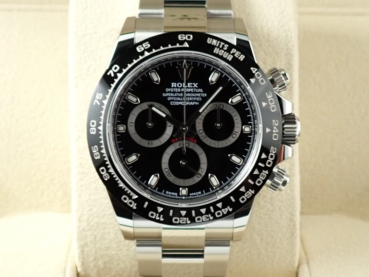 ロレックス デイトナ Ref.116500LN ステンレススチール ブラック文字盤 - Image 2