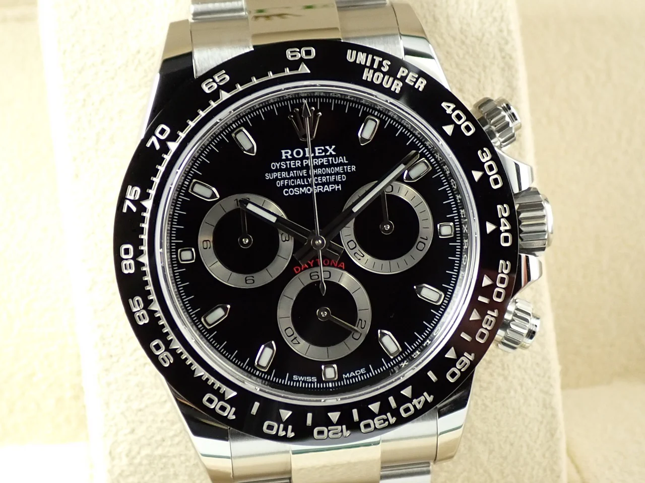 ロレックス デイトナ Ref.116500LN ステンレススチール ブラック文字盤 - Image 3