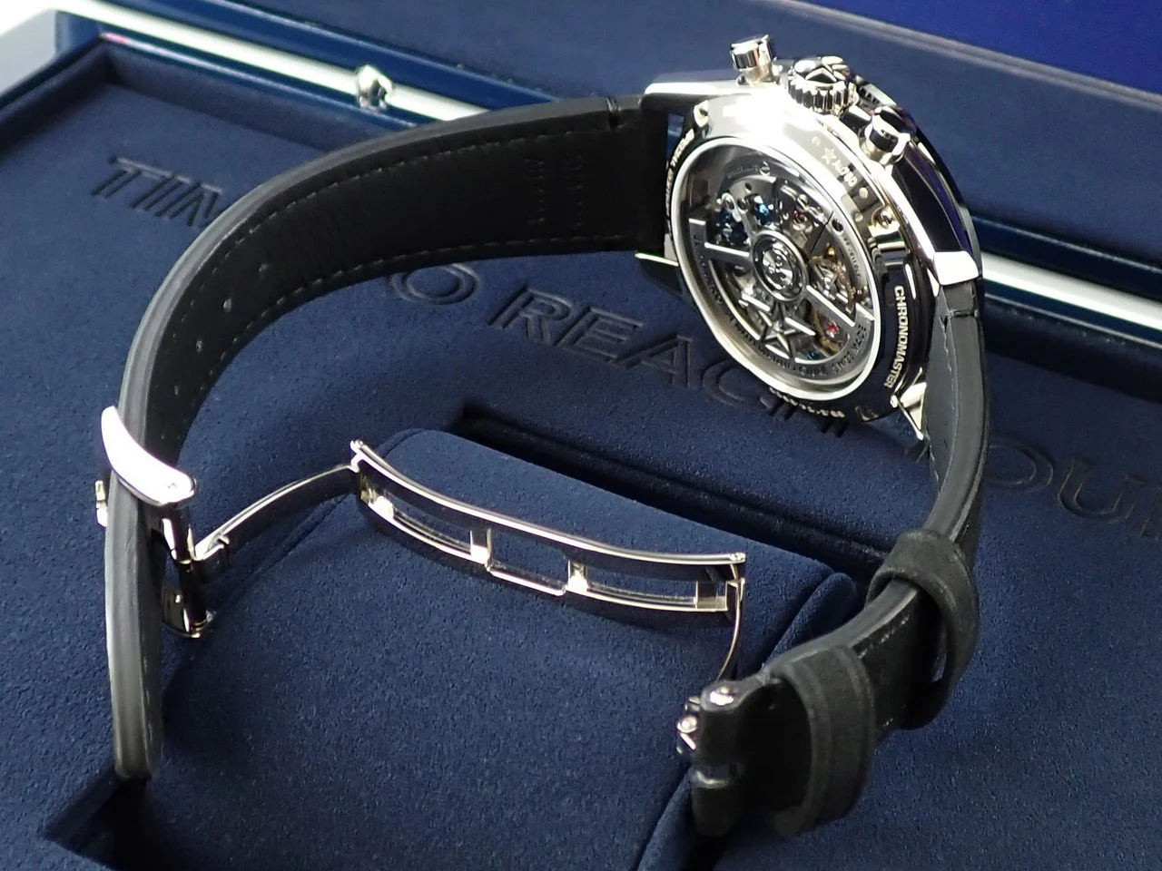ゼニス クロノマスター スポーツ ヨシダ スペシャル エディション Ref.65.3104.3600/52.C920 アクアブルー文字盤 未使用 100SAHFP - Image 7