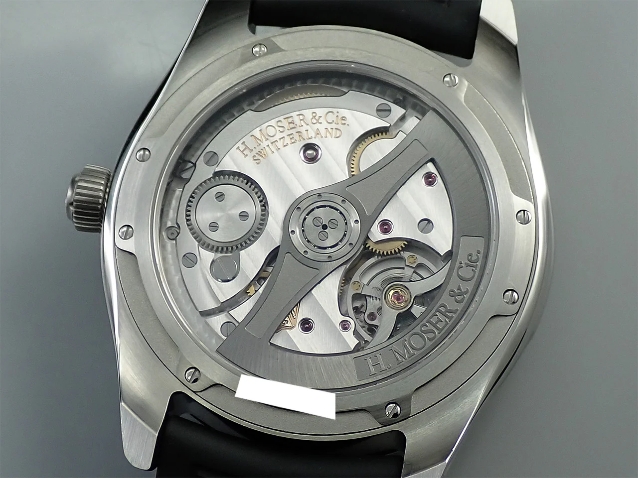 H.モーザー パイオニアセンターセコンド Ref.3200-1202 コズミックグリーン文字盤 中古 13UFWCC4 - Image 9