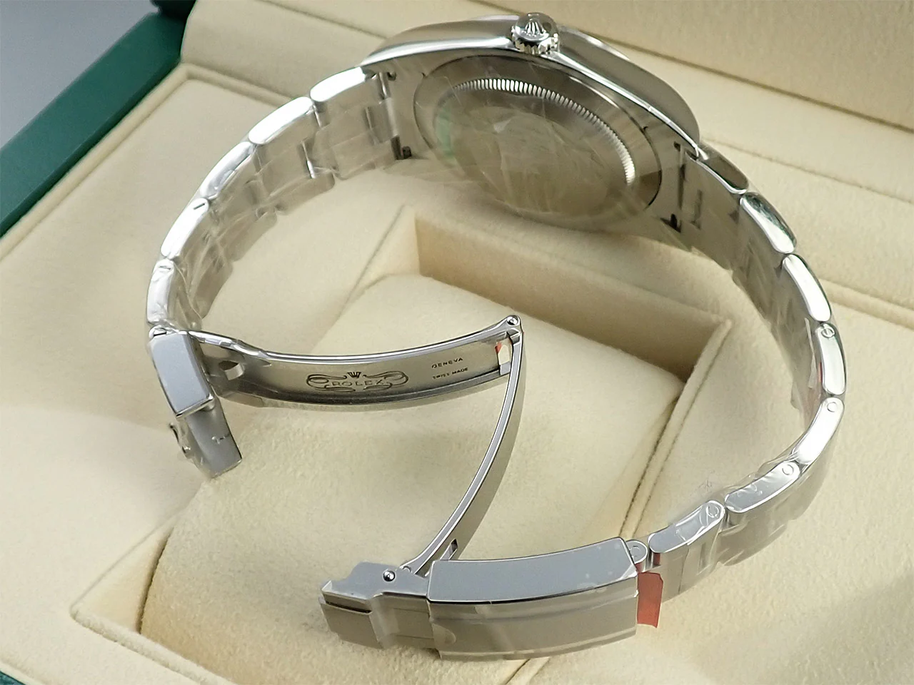ロレックス エクスプローラーI 鏡面ブラックアウト Ref.214270 ステンレススチール ブラック文字盤 - Image 7