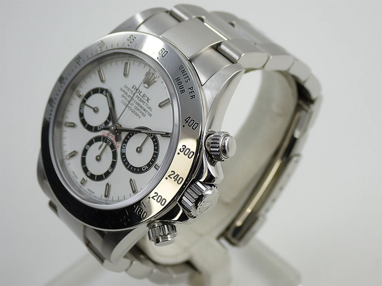 ロレックス デイトナ エルプリメロ Ref.16520 ステンレススチール ホワイト文字盤 - Image 4