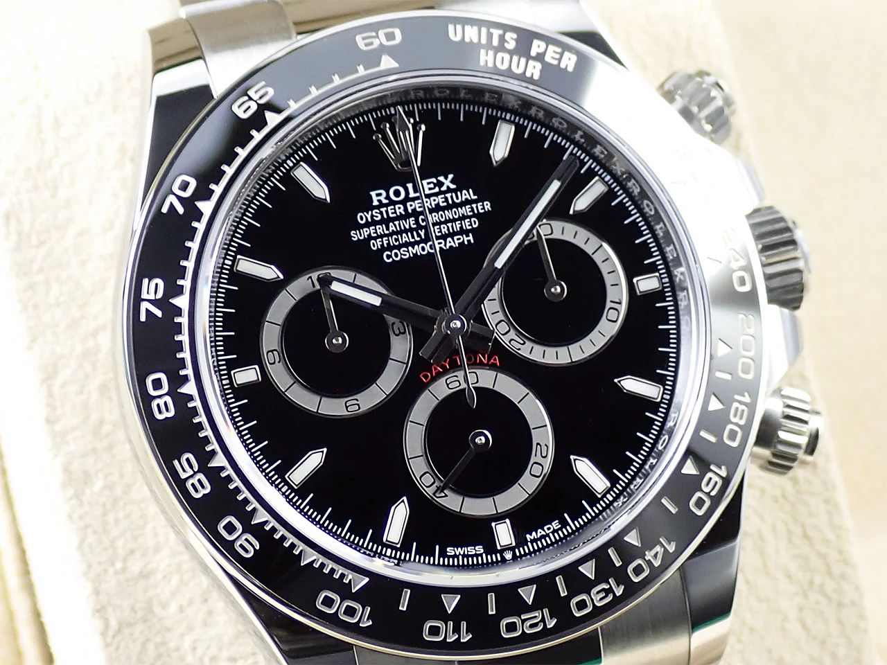 ロレックス デイトナ Ref.126500LN ステンレススチール ブラック文字盤 - Image 3