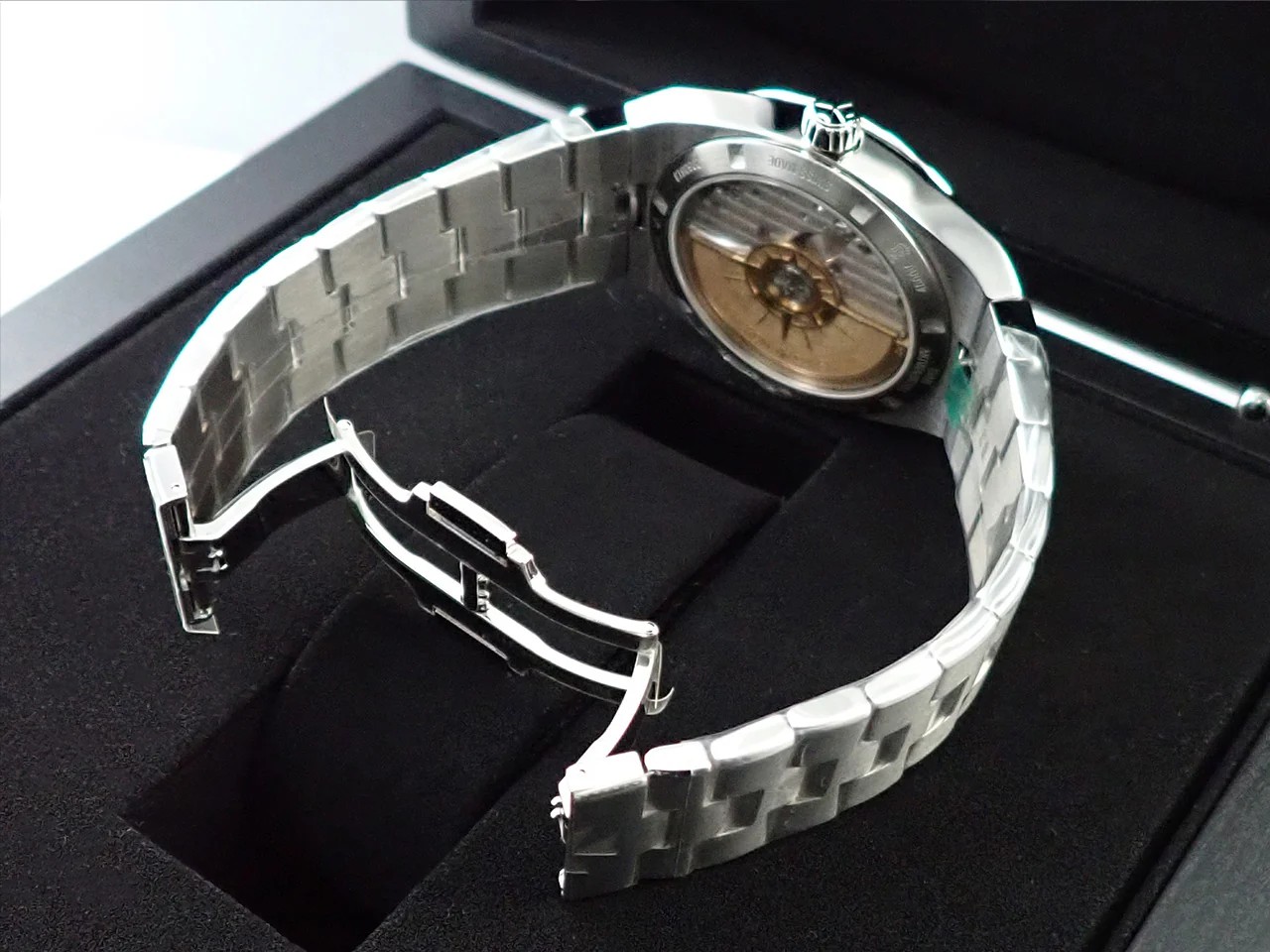 ヴァシュロンコンスタンタン オーヴァーシーズ Ref.4500V/110A-B128 ブルー文字盤 未使用 1A585565 - Image 7