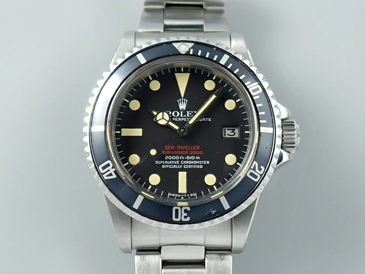 ロレックス シードゥエラー Ref.1665 ステンレススチール ブラック文字盤 - Image 2