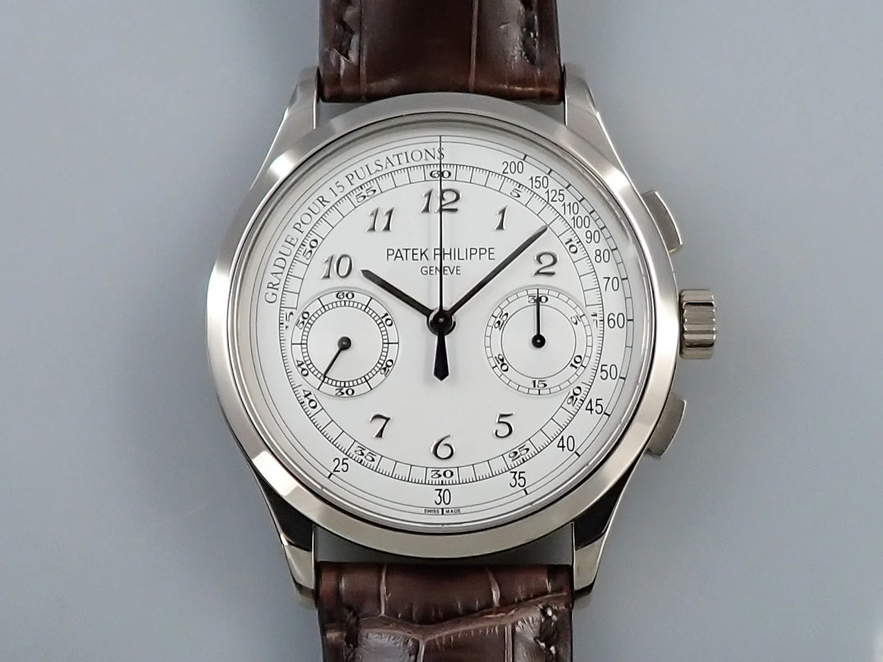 パテックフィリップ クロノグラフ Ref.5170G-001 ホワイトゴールド シルバー文字盤 - Image 2