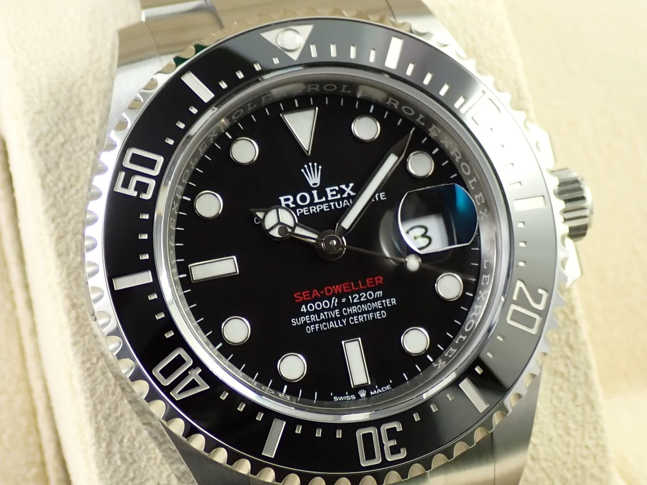 ロレックス シードゥエラー Ref.126600 ステンレススチール ブラック文字盤 - Image 3