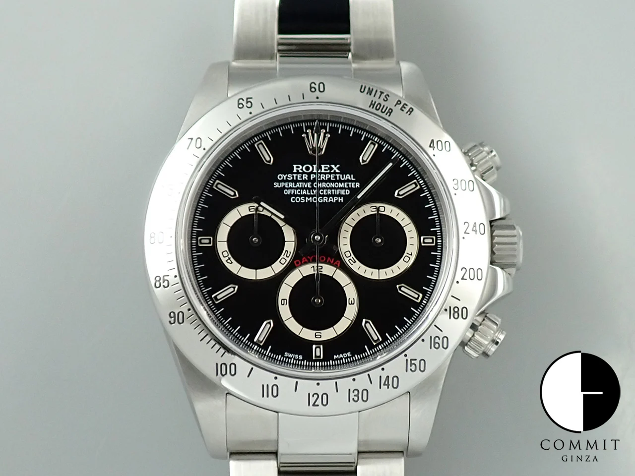 ロレックス デイトナ エルプリメロ Ref.16520 ステンレススチール ブラック文字盤