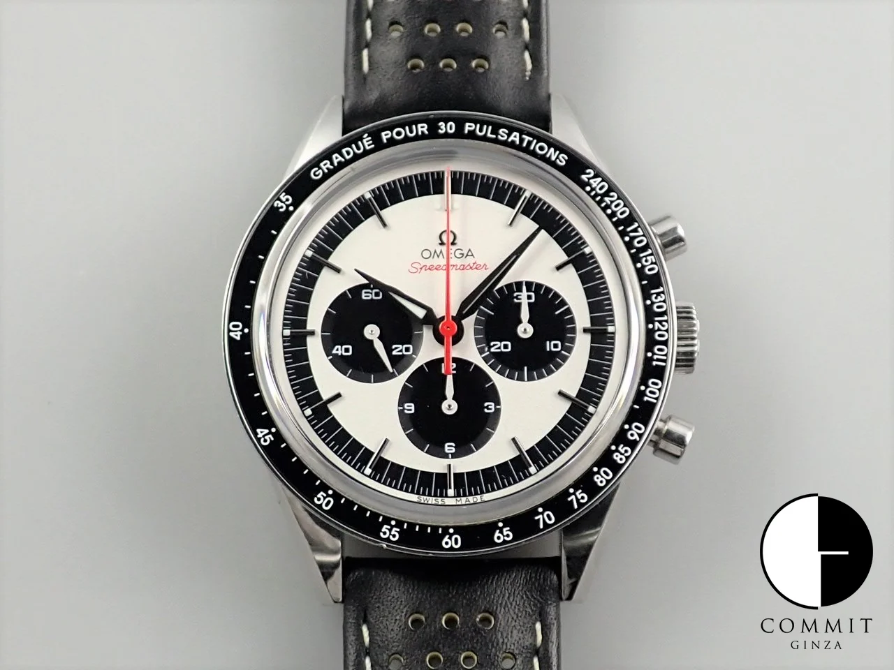 オメガ スピードマスター クロノグラフ CK2998 Ref.311.32.40.30.02.001 ホワイト文字盤 中古 1H1M9572