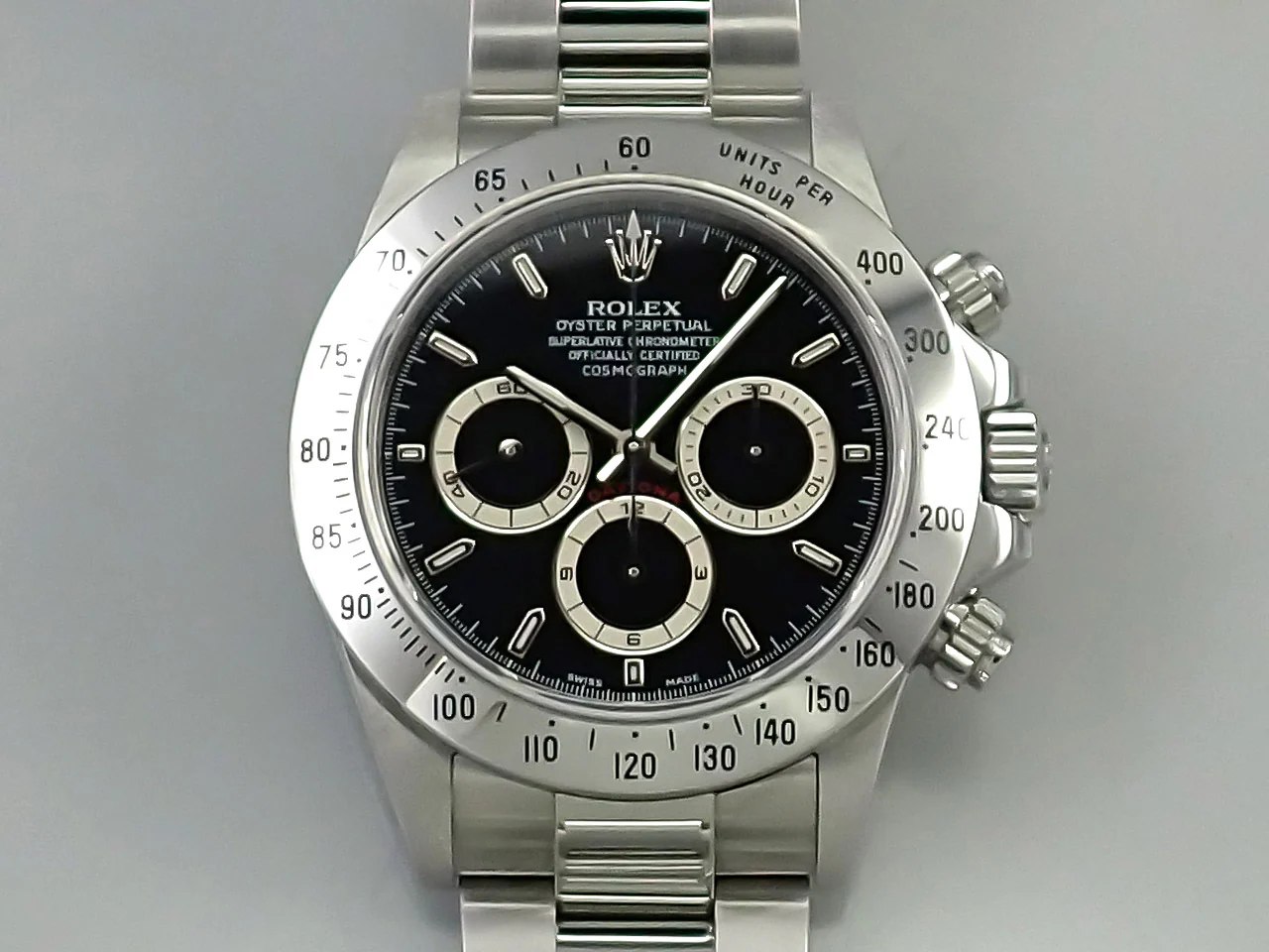 ロレックス デイトナ エルプリメロ Ref.16520 ステンレススチール ブラック文字盤 - Image 2