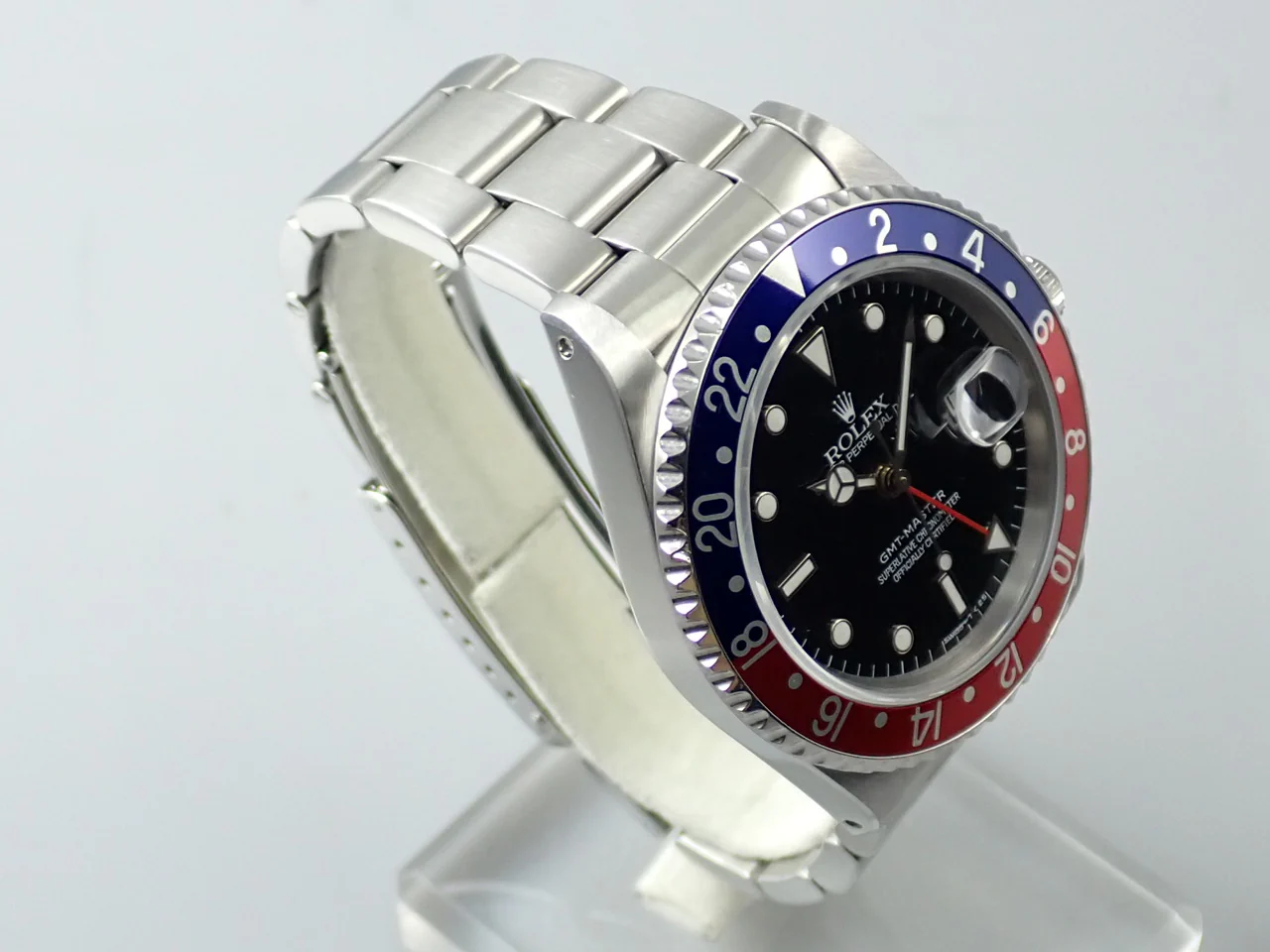ロレックス GMTマスター Ref.16700 ステンレススチール ブラック文字盤 オイスターブレスレット - Image 5