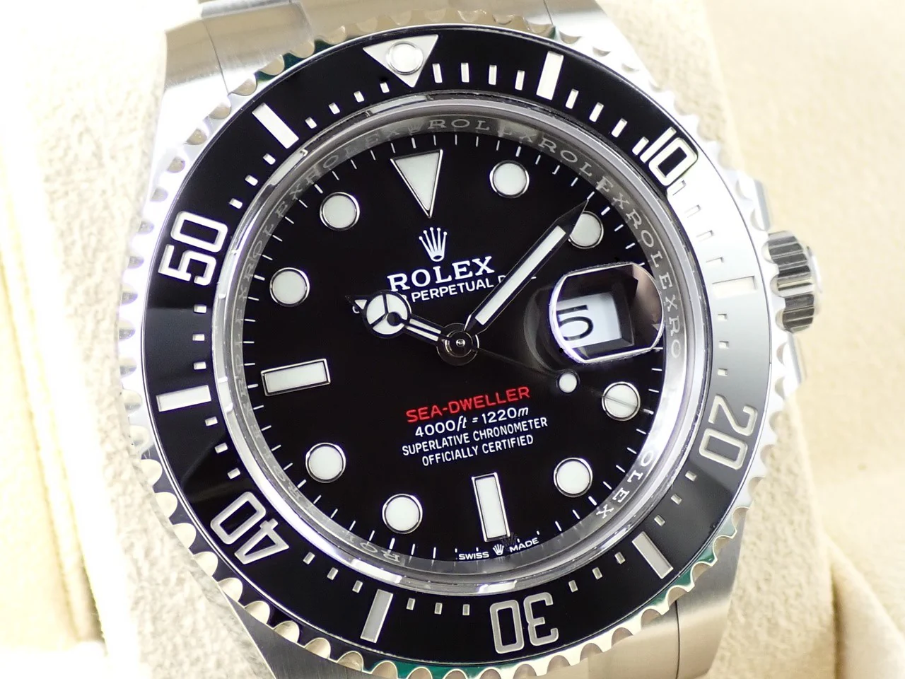ロレックス シードゥエラー Ref.126600 ステンレススチール ブラック文字盤 - Image 3