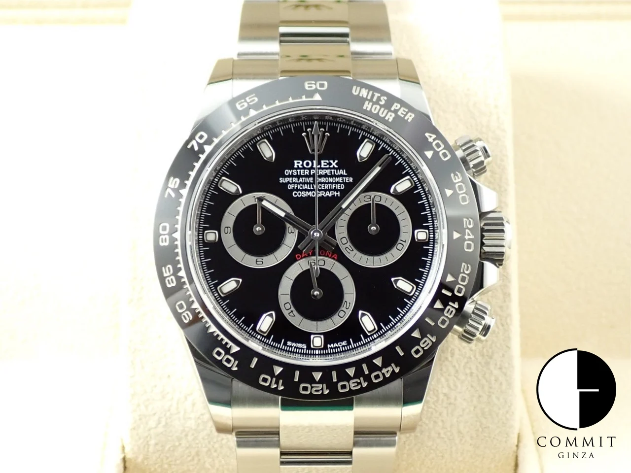 ロレックス デイトナ Ref.116500LN ステンレススチール ブラック文字盤