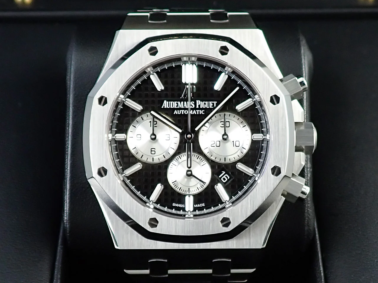 オーデマピゲ ロイヤルオーク クロノグラフ Ref.26331ST.OO.1220ST.02 ステンレススチール ブラック文字盤 - Image 2