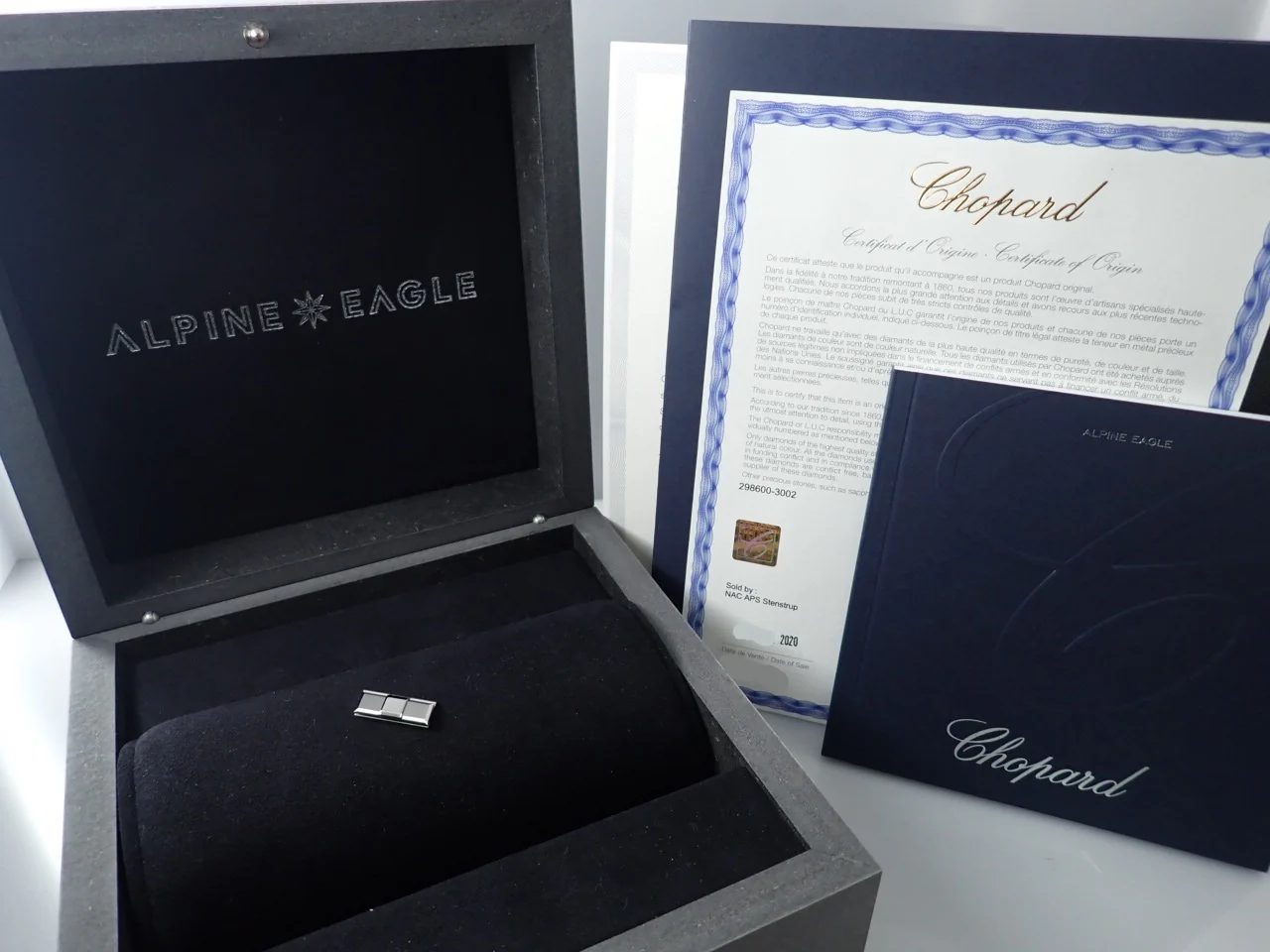 ショパール アルパインイーグル41 Ref.298600-3002 グレー文字盤 中古 2131A0RX - Image 10