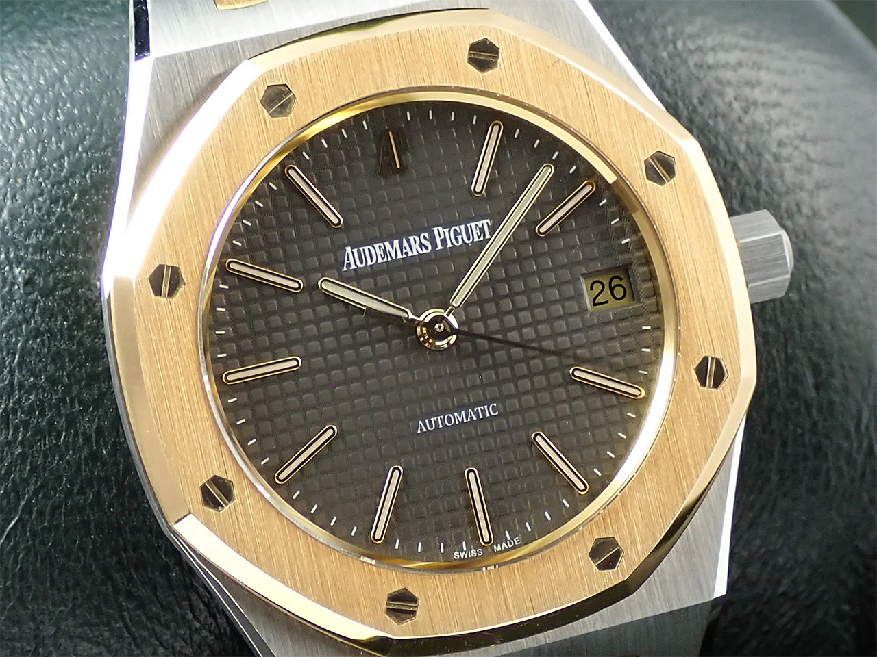 オーデマピゲ ロイヤルオーク Ref.14790SA/O/0789SA/01 ステンレススチール/イエローゴールド グレー文字盤 - Image 3