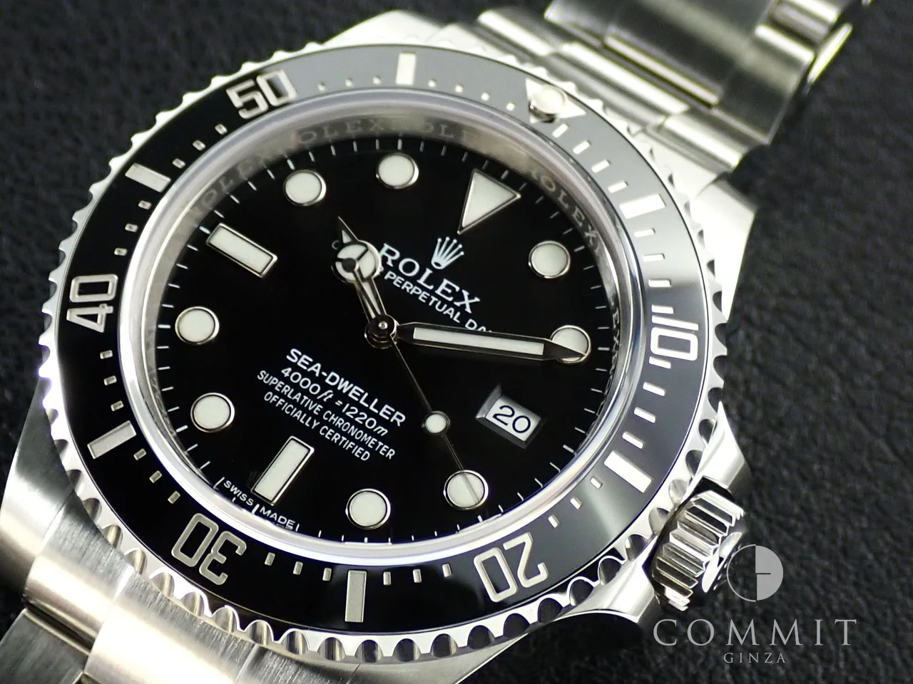 ロレックス シードゥエラー 4000 Ref.116600 ステンレススチール ブラック文字盤 - Image 10