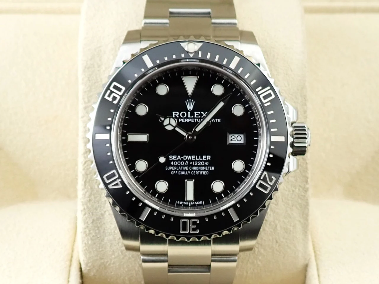 ロレックス シードゥエラー 4000 Ref.116600 ステンレススチール ブラック文字盤 - Image 2