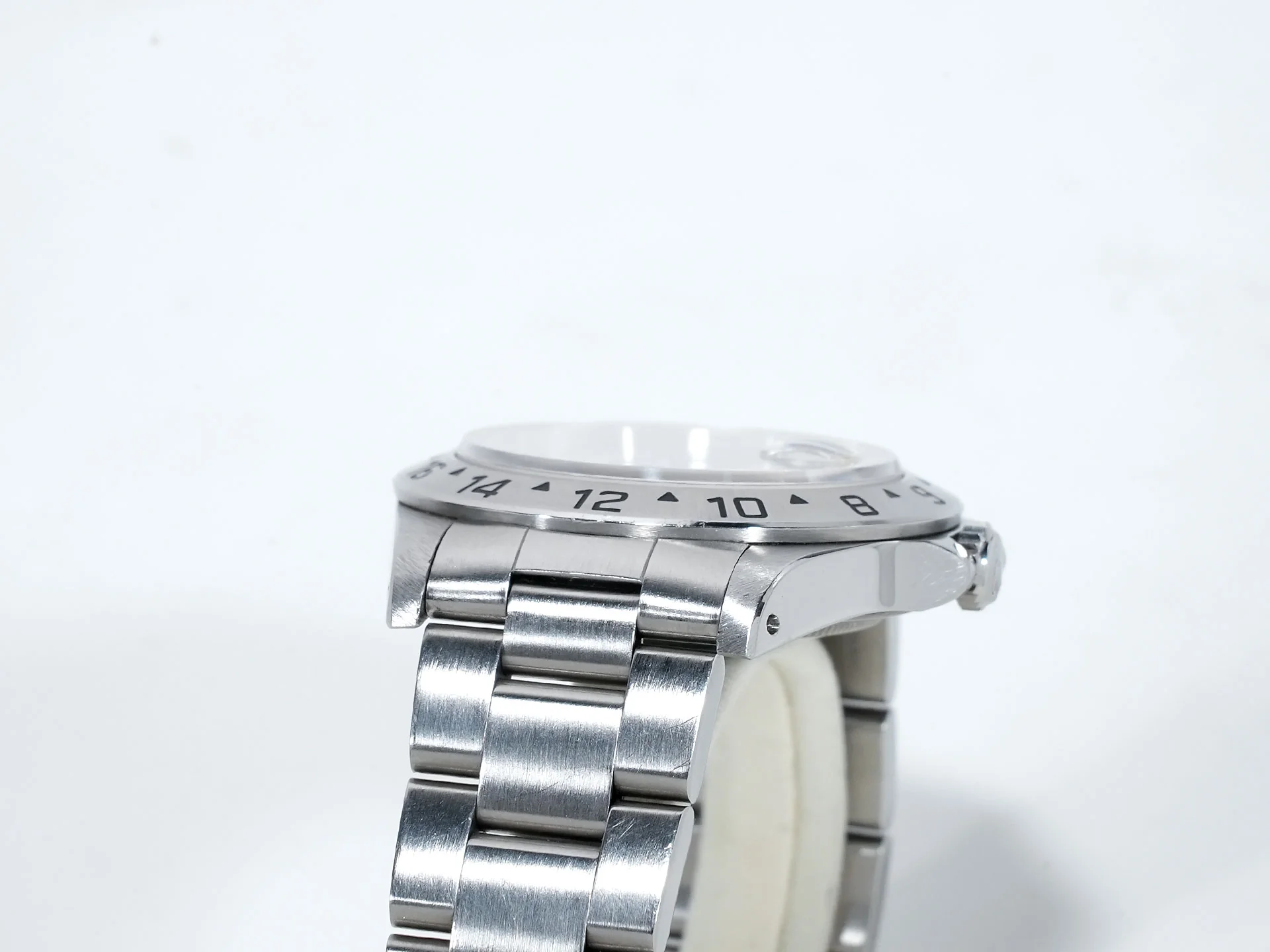 ロレックス エクスプローラーII Ref.16570 ステンレススチール ホワイト文字盤 オイスターブレスレット 中古 22qp9kjn - Image 6