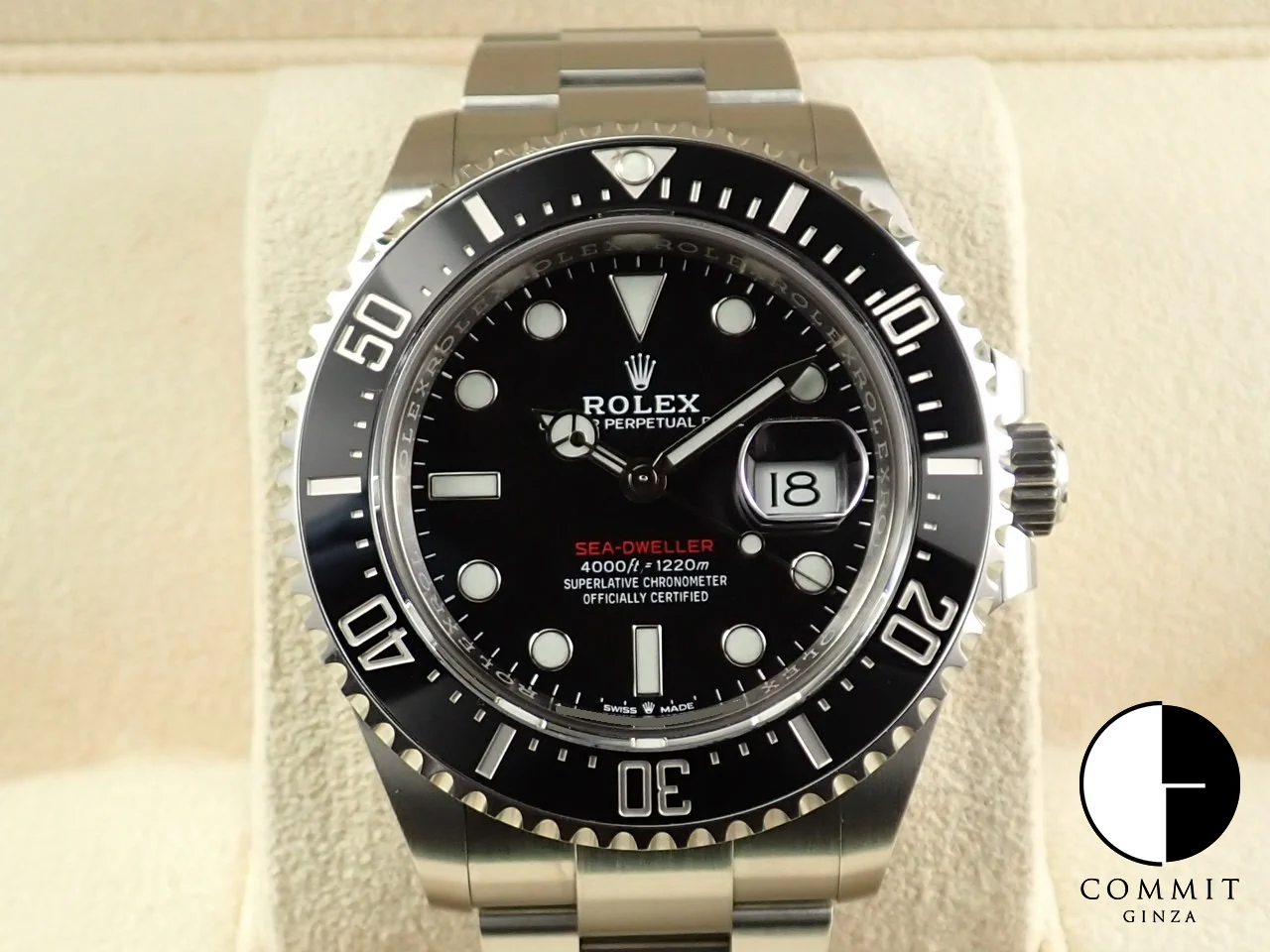 ロレックス シードゥエラー Ref.126600 ステンレススチール ブラック文字盤