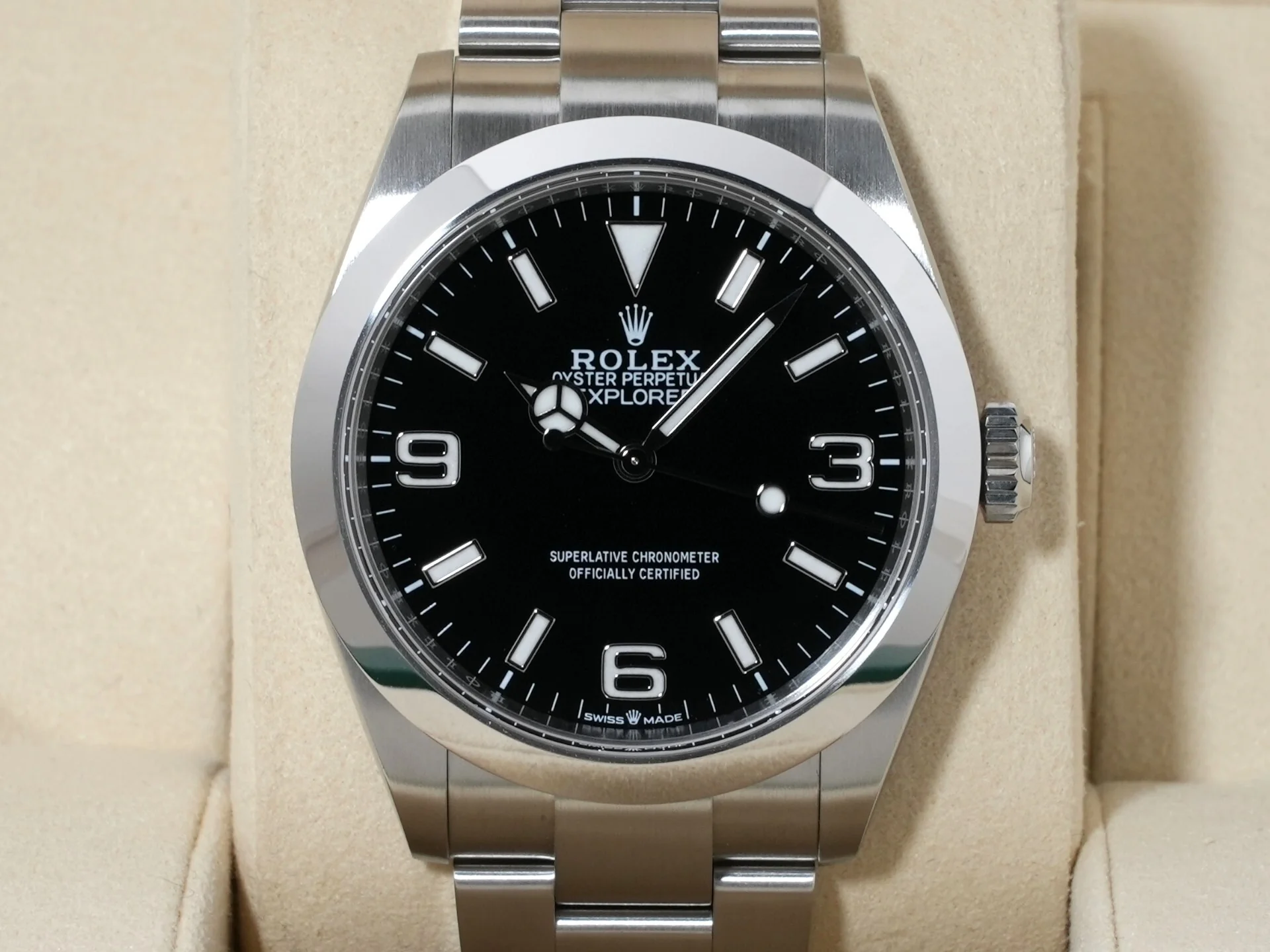 ロレックス エクスプローラー40 Ref.224270 ステンレススチール ブラック文字盤 - Image 2