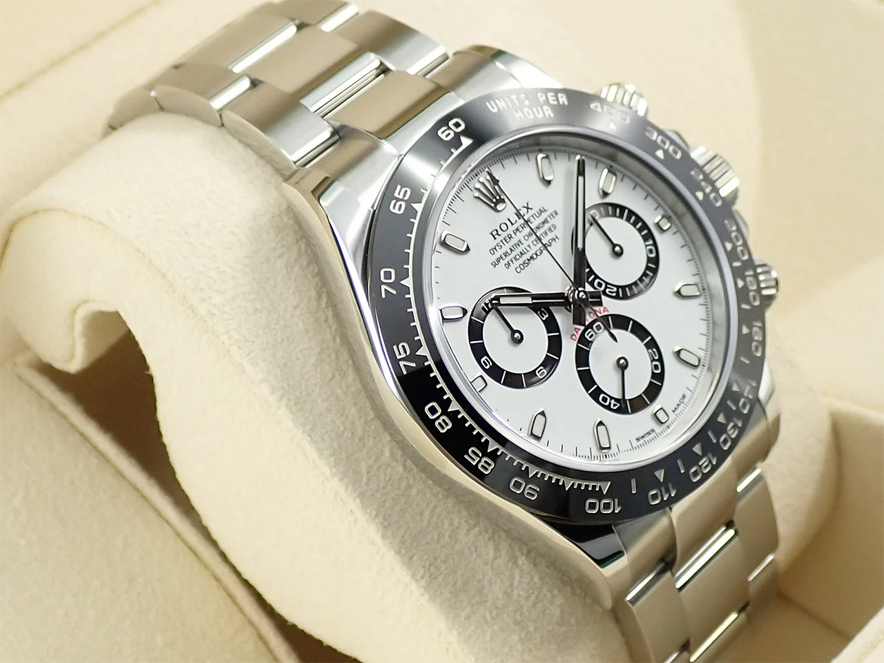 ロレックス デイトナ Ref.116500LN ステンレススチール ホワイト文字盤 - Image 5