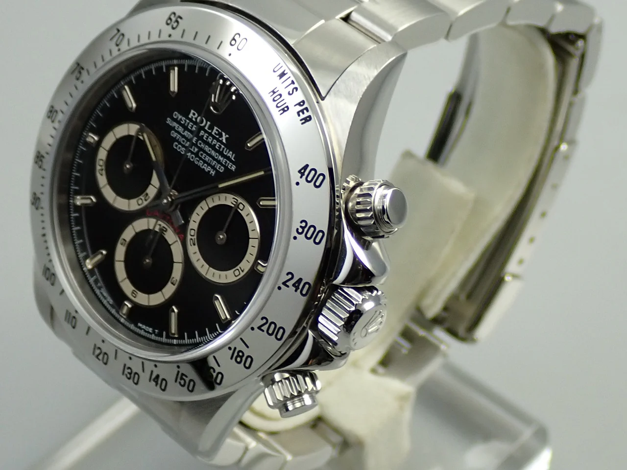 ロレックス デイトナ エルプリメロ Ref.16520 ステンレススチール ブラック文字盤 - Image 4