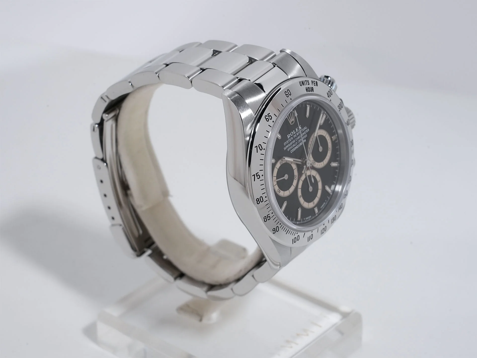 ロレックス デイトナ エルプリメロ Ref.16520 ステンレススチール ブラック文字盤 美中古 26vu44ge - Image 5