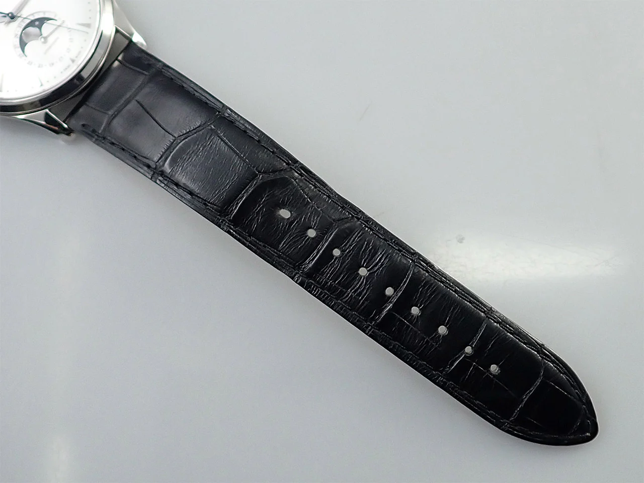 ジャガールクルト マスターウルトラシンムーン Ref.Q1368420 シルバー文字盤 中古 27SXHPWK - Image 11