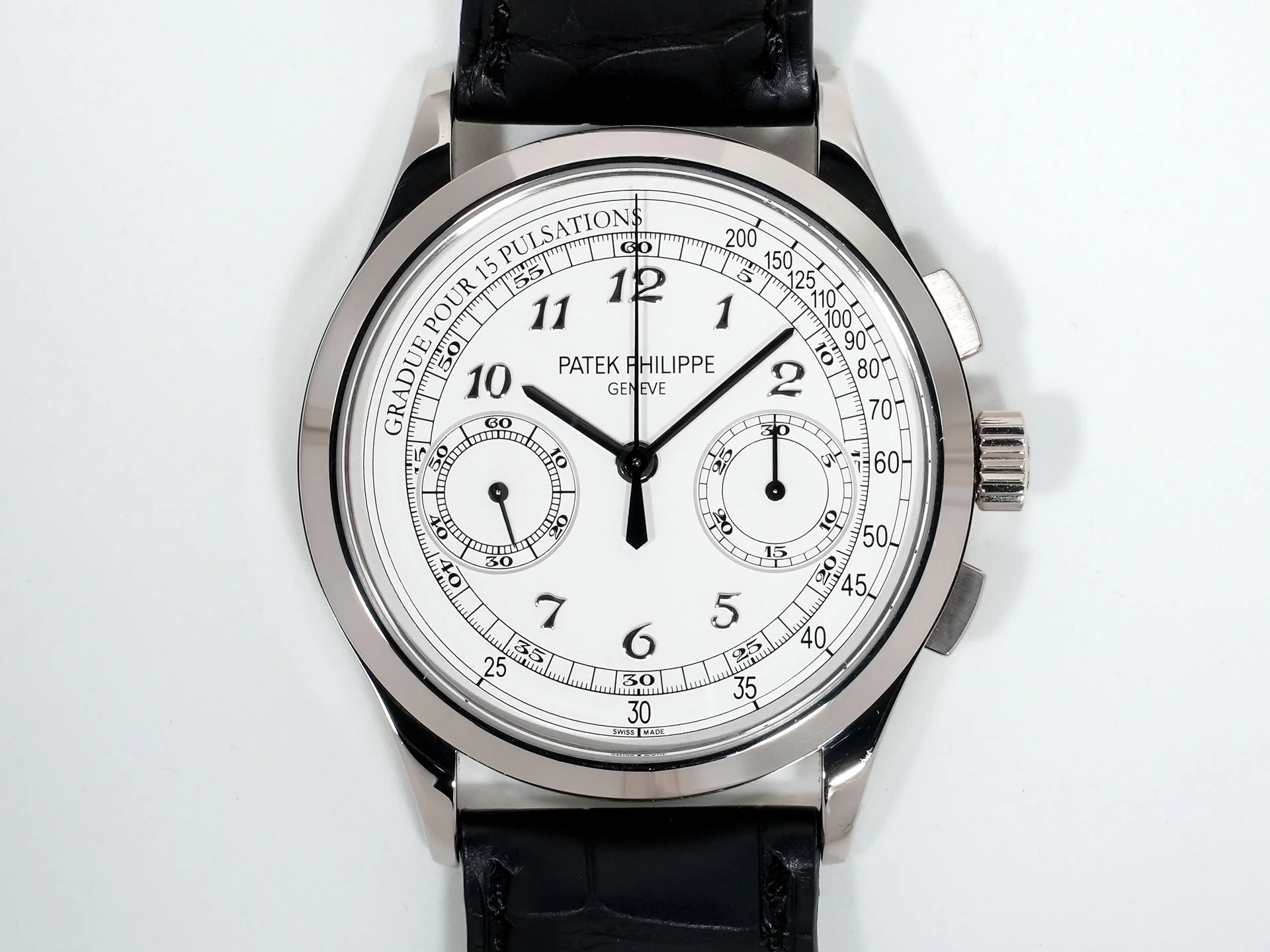 パテックフィリップ クロノグラフ Ref.5170G-001 ホワイトゴールド シルバー文字盤 中古 28hi94wp - Image 2