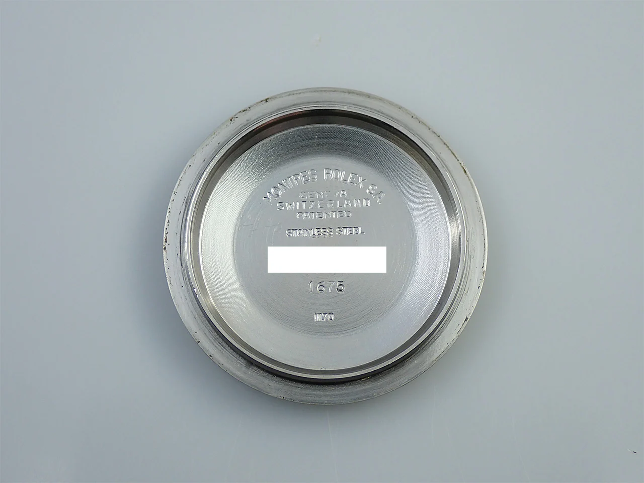 ロレックス GMTマスター Ref.1675 ステンレススチール ブラック文字盤 オイスターブレスレット - Image 15