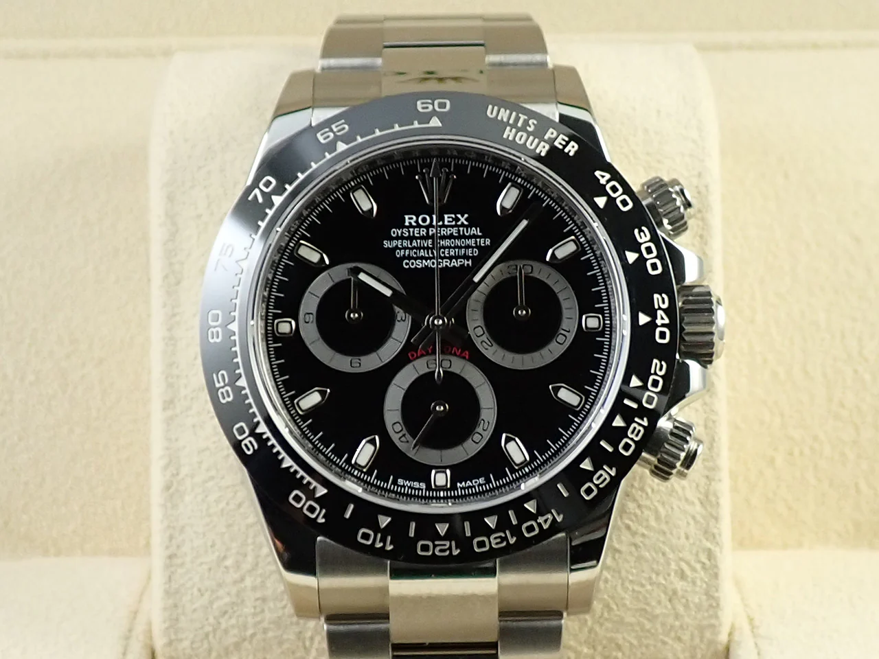 ロレックス デイトナ Ref.116500LN ステンレススチール ブラック文字盤 - Image 2