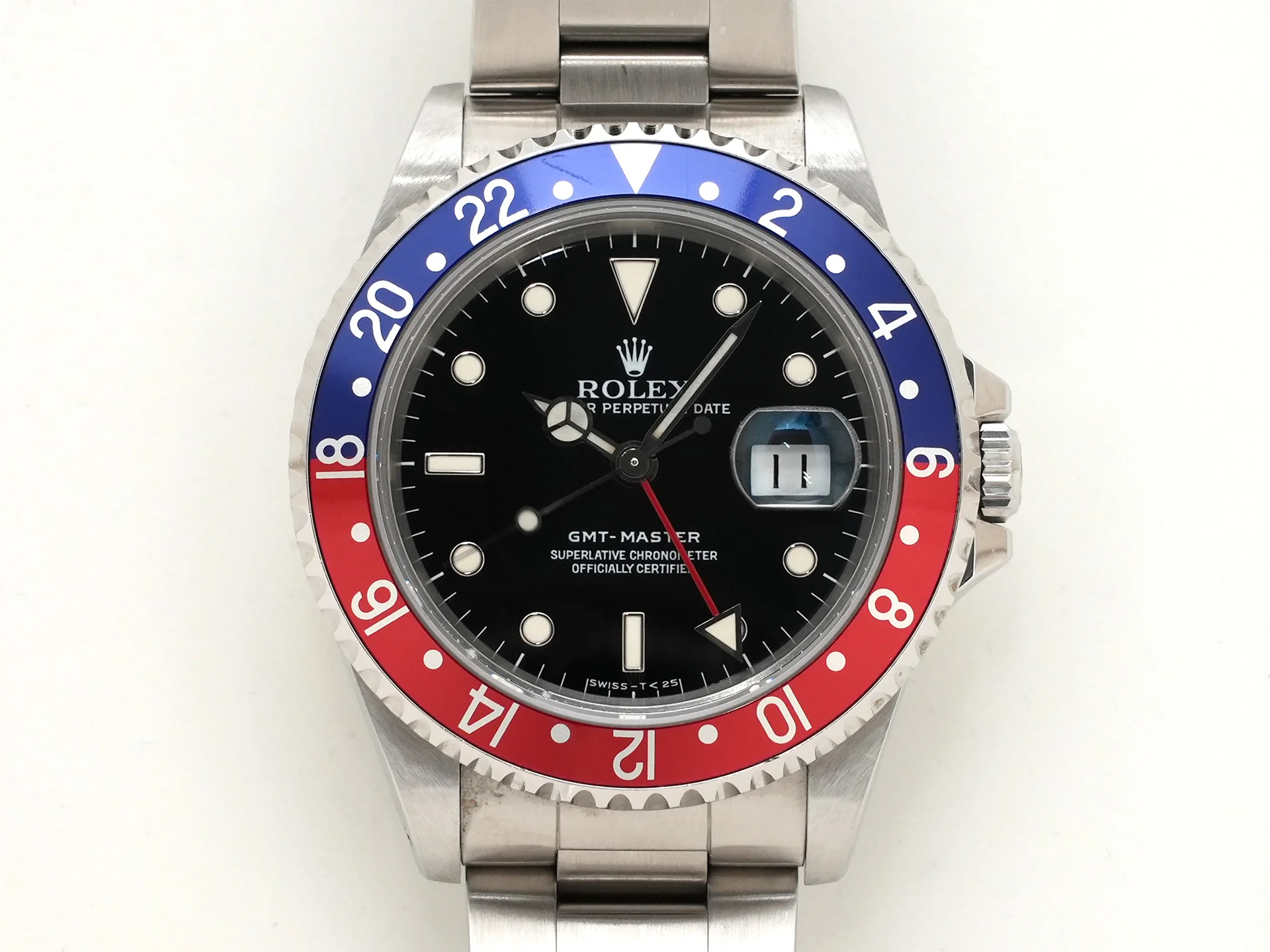 ロレックス GMTマスター Ref.16700 ステンレススチール ブラック文字盤 オイスターブレスレット - Image 2