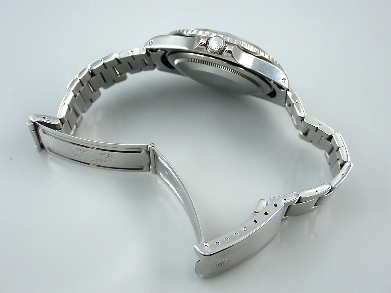 ロレックス GMTマスター Ref.1675 ステンレススチール ブラック文字盤 オイスターブレスレット - Image 8